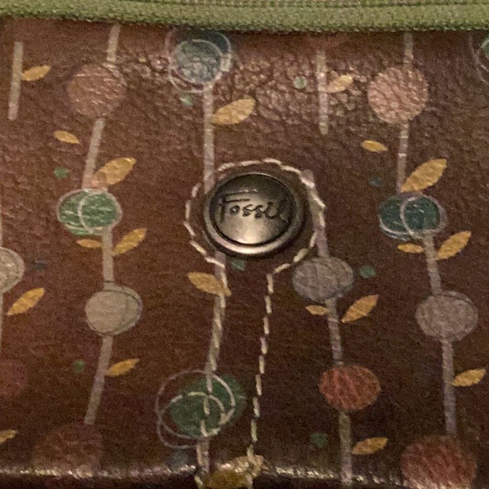 Fossil Brown Coin Purse Vintage - Picture 3 of 13